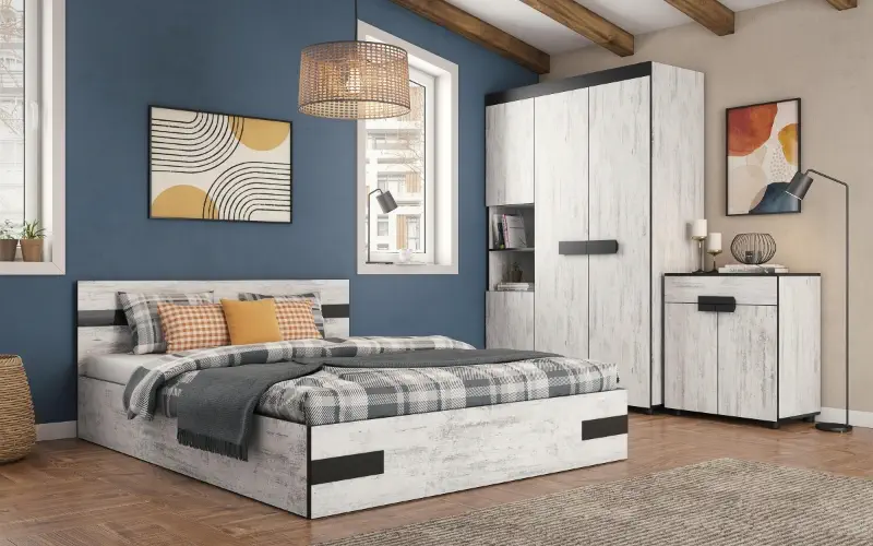 Бюджетна спалня — вариант 1